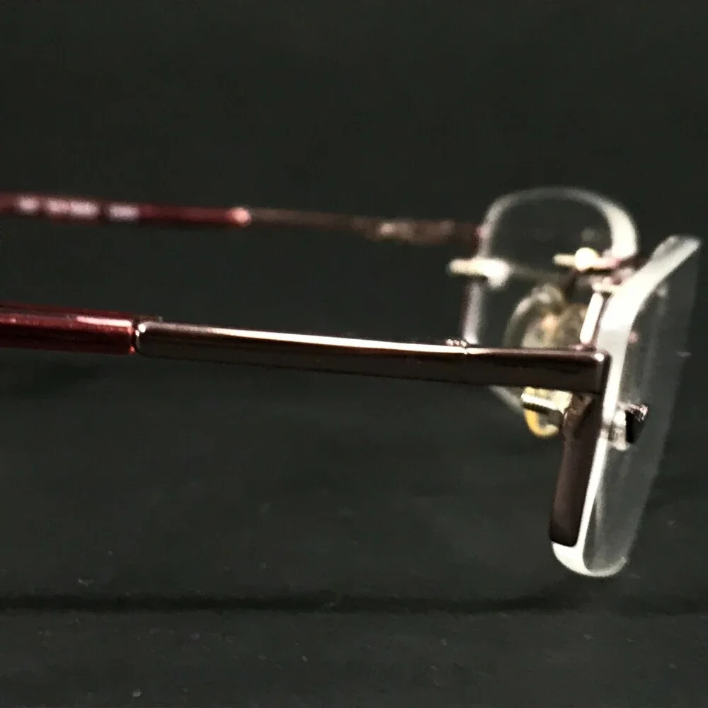 Emporio Armani Eyeglasses Frames EA9084 GW5 Purple Pink Half Rim 51-17-130